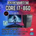 ชุดคอมพิวเตอร์ i7 พร้อมจอ 24 นิ้ว มือ 1 ชุดเมาส์คีบอร์ดไฟที่รองเมาส์ตัวรับไวฟาย มือ 1 เล่นเกม GTA V FREEFIRE ROBLOX HON PB SF