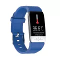 Wocsic T1 อุณหภูมิร่างกายวัดสมาร์ทสร้อยข้อมือ ECG Heart Rate ความดันโลหิตออกซิเจนในเลือด Sleep Exercise Reminder Call SMS