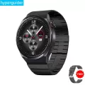 Hyperguider สมาร์ทนาฬิกาผู้ชาย NFC Bluetooth Call Time Setting Smartwatch สำหรับ Xiaomi MI Redmi Realme Huawei Samsung iPhone P5 MAX