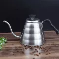 Stainless Steel 1000ml/1200ml Tea Coffee Kettle With Thermometer Gooseneck 7mm Thin Spout For Pour Over Coffee Pot
