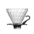 Reusable Glass Coffee Filter Heat Resistant Coffee Drip Filter Practical Cup Coffee Filter Funnel Durable Coffee Accessory