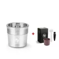 Icafilasstainless Steel Reusable Coffee Filter Support Refillable Capsules Cup Pod For Illy Y3.2 Mahine