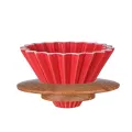 Ceramic V60 Coffee Dripper Reusable Filter Hand-Made Origami Filter Cup Hand-Made Coffee Filter Cup A Variety Of Colors