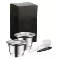 Refillable Coffee Capsules Refillable Filters For Nespresso Compatible With Nespresso Inissia Capsula Nespresso Reutilizable
