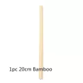 100pcs / Pack 20cm Wheat Straw Environmentally Friendly Straw Bar Kitchen Accessories