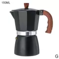 Coffee Maker Percolator Pot Stove Italian Style 150/300ml Coffee Pot Moka Espresso Bean Pot P1k8