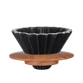 Ceramic V60 Coffee Dripper Reusable Filter Hand-Made Origami Filter Cup Hand-Made Coffee Filter Cup A Variety Of Colors