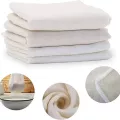 Cheese Cloths For Straining Reusable Cheesecloth Grade 90 Unbleached Organic Cotton Secure Hemming Double-Layer E