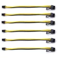 Hot-6 Pac 6 Pin Me To 8 Pin 62 Me Pcie Adapter Power Cable Pci Express Extension Cable For Graphics Video Card 30cm