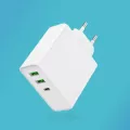 Itinit C10 65w Type-C Usb-C Power Adapter 1port Pd60w Qc3.0 Charger For Macbo Pro/air Ipad Pro 2port Usb For Samng Iphone