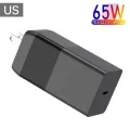 65w Gan Usb-C Power Adapter 1port Pd65w S 45w For Type-C Laps Macbo Pro Air Ipad Iphone Samng Pd3.0 For