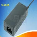 GVE GM601-120500 AC Adapter 12V 5.0A, Barrel 5.5/2.1mm, IEC C14