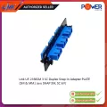 Link UF-2166SM Fiber Optic 3 SC Duplex Snap-In Adapter Plate SM & MM.