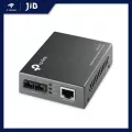 CONVERTER อุปกรณ์แปลงสัญญาณ TP-LINK GIGABIT SINGLE-MODE MEDIA CONVERTER MC210CS BLACK