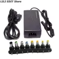 8pcs Vers Power Adapter 96w 12v To 24v Adjustable Portable Charger For As Laps Eu-Plug