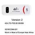 Yizloao 4g Usb Wifi Modem Network Dongle Universal Unlock 4g Lte Usb Modem Wifi 4g Network Access Point Stick With Sim Card Slot