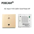 2.4g 300mbps Wireless Router Repeater 86 Pannel Ap Type Wifi In Wall Access Point Optional Poe 24v Or 110v To 220v