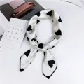 60*60cm New Concave-Convex Pattern Lovely Small Square Scarf Small Silk Scarf Professional Tooling Stewardess Neckerchief