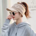 Autumn Women Empty Knitted Beanies Warm Casual Female Messy Bun Beanie Visor Cap Women Winter Elastic Caps Skullies