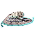 Bohemian Paisley Indian Scarf Women Ethnic Pastel Print Winter Scarves Tribe Shawl Boho Blanket Pareo Beach Sarongs Hippie Gypsy