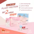 SOULSIS Plant Protein โปรตีนจากพืช โปร 2 กล่อง  ก่อน/หลังออกกำลังกาย ทดแทนมื้ออาหาร ลดน้ำหนัก สร้างกล้ามเนื้อ ลีนไขมัน