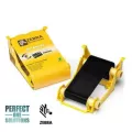 Zebra Technologies 800033-801 True Colors IX Series Monochrome Ribbon, ZXP Series 3 Compatible, Black, 1000 Labels per Roll