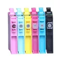 FUSICA พรีเมี่ยมตลับหมึก 6 สี T0851 T0852 T0853 T0854 T0855 T0856 สำหรับ Epson 1390 T60 R330