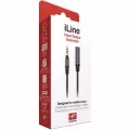 ILINE INPUT OUTPUT EXNSION 1/8 (3.5mm) TRRS MALE to 1/8 (3.5mm) TRRS FMALE.