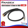 Quality Cable Pangea Audio Interconnect 3.5mm to RCA is guaranteed by 1 year Thai center!