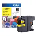 ตลับหมึกอิงค์เจ็ท LC-563Y เหลือง Brother