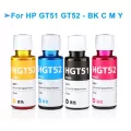 100ml/Bottle Refill Dye Ink Kit for HP GT51 GT52 for HP GT5810 GT5820 GT 5810 GT 5820 For All HP GT Series Inkjet Printer Ink