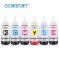 T6731-T6736 673 Ecotank Dye Ink For Epson L800 L801 L810 L1300 L1800 Inkjet Printer Refill Dye Ink Kit For Epson Printer