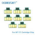 For Hp 771 Ink Cartridge Chip New Upgrade Chip Compatible For Hp Designjet Z6200 Z6800 Printer Mbk Red M Y Lm Lc Pbk Lgy