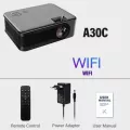 AUN A30C โปรเจคเตอร์ mini โฮมโปรเจคเตอร์ โปรแจ็คเตอร์ เครื่องฉาย projector 4k wifi