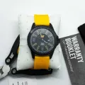 CATERPILLAR WATCHES LIMITED EDITION นาฬิกาข้อมือชาย สายยางซิลิโคนสีเหลือง SET BOX รุ่น 05.161.27.137 05.161.27.137