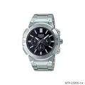 นาฬิกาข้อมือ ผู้ชาย Casio Standard Men MTP-E500D-1A| MTP-E501D-8A | MTP-E500D-1A | MTP-E501D สายแสตนเลส