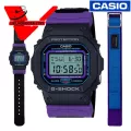 CASIO G-SHOCK DW-5600THS-1 แถมสาย 1เส้น ประกัน CMG 1 ปี นาฬิกาข้อมือชาย สายเรซิ่น รุ่น DW-5600THS-1DR veladeedee