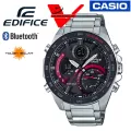 Casio Edifice ประกัน CMG ศูนย์เซ็นทรัลนาฬิกาผู้ชาย ECB-900DB-1A ECB-900DB โครโนกราฟพลังงานแสงอาทิตย์ เชื่อมต่อแบบไร้สายโดยใช้ Bluetooth