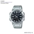 นาฬิกาข้อมือ Casio Standard Men แบตเตอรี่ 10 ปี AMW-870 Series AMW-870D-1A AMW-870D-1A