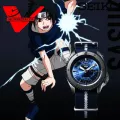 Seiko 5 Sports SRPF69K ซาสึเกะ อุจิวะ SASUKE UCHIHA ได้รับแรงบันดาลใจจากแอนิเมชั่นของญี่ปุ่น NARUTO สินค้าใหม่ของแท้ 100% จากร้าน VELADEEDEE.COM