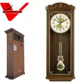 นาฬิกาแขวนผนัง ตัวเรือนเป็นไม้ Solid alder DOGENI รุ่น WCW007DB ขนาด 26.5 ซม เสียงตีบอกเวลาเป็นเสียงระฆัง เสียงดนตรี เข็มบอกเวลา 2 เข็ม ชั่วโมง+นาที
