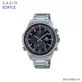 CASIO นาฬิกาข้อมือผู้ชาย EDIFICE Chronograph Slim พลังงานแสงอาทิตย์ รุ่น EFR-S590D-1AV ประดับด้วยคริสตัลแซฟไฟร์ EFS-S590D-1A