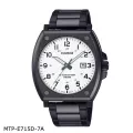 นาฬิกาข้อมือ ผู้ชาย Casio Standard Men MTP-E715 Series สายแสตนเลส MTP-E715D-1A,MTP-E715D-7A