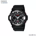 Casio G-Shock นาฬิกาผู้ชาย อะนาล็อก-ดิจิตอลมาตรฐาน สายเรซิ่น GA-200 Seriesรุ่น GA-200-1A GA-200-1A