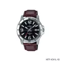 Casio Standard นาฬิกาข้อมือผู้ชาย สายหนัง รุ่น MTP-VD01L Series