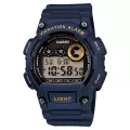 นาฬิกาข้อมือ Casio men 10th year Battery สายเรซิ่น รุ่น W-735H-2A W-735H-2A