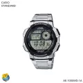 นาฬิกาข้อมือ Casio Standard men รุ่น AE-1000WD แบตเตอรี่ 10 ปี AE-1000WD-1A AE-1000WD-1A