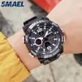 SMAEL Sport Watches Waterproof 50M Top Brand Luxury Watch Alarm Clock Men's Watch Wristwatch 8039