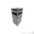 COMPACT : Double Rack รุ่น B ลึก 21 นิ้ว by Millionhead (ตู้ RACK สำหรับใส่อุปกรณ์เครื่องเสียง รุ่น 2 ฝาเสียบ)