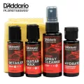 D'Addario® Instrument Care Essentials น้ำยาทำความสะอาดกีตาร์ ครบเซ็ต 4 สูตร + แถมฟรีผ้าเช็ด PW-GCB-01 ** Made in USA **